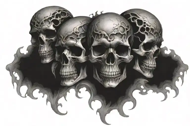 Skull Made Of Souls