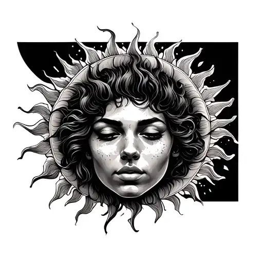 Sun Listening To Music