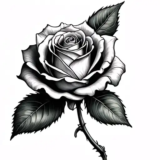 Rose With The Petals As Money