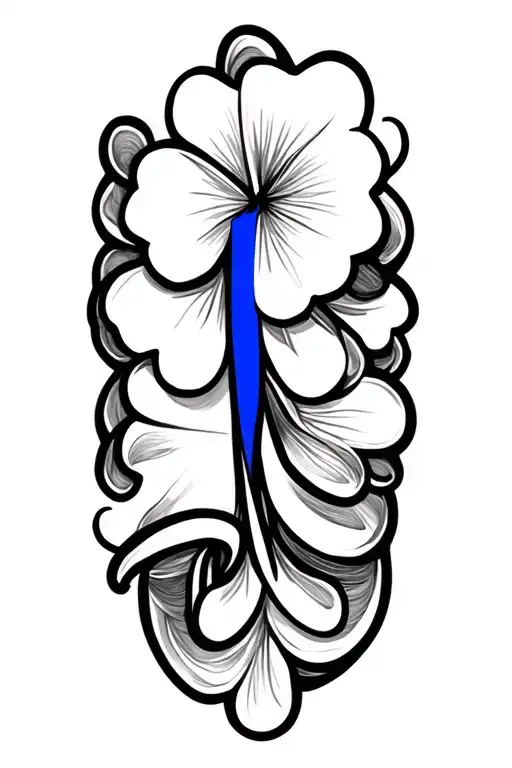 Thin Blue Line Shamrock