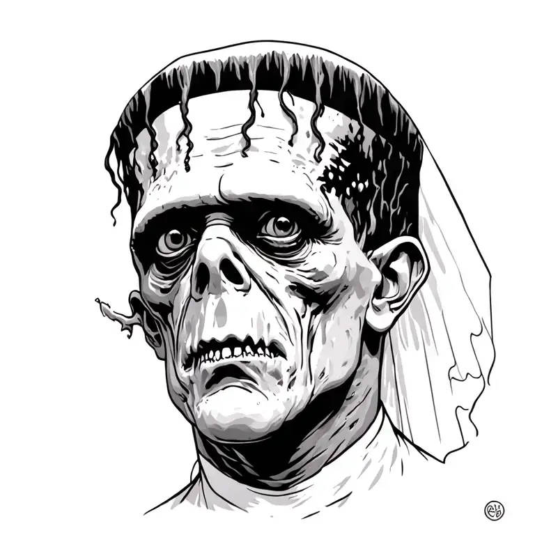 Frankenstein Monster Withbride