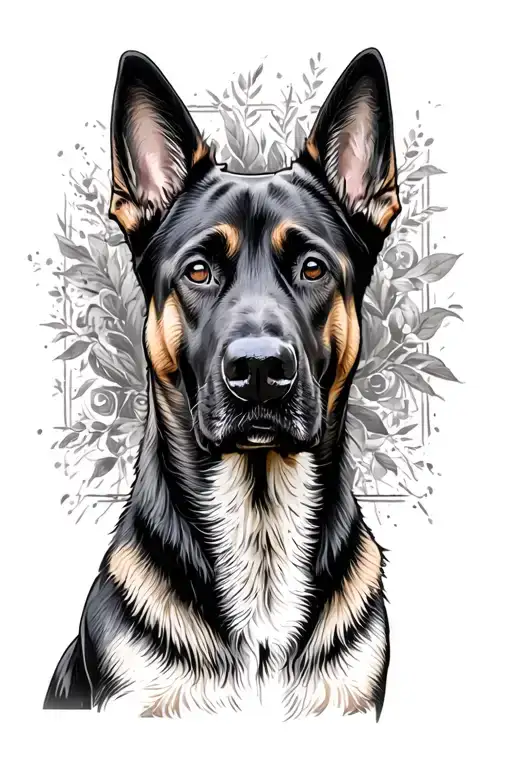 Belgian Malinois With Sig Sauer