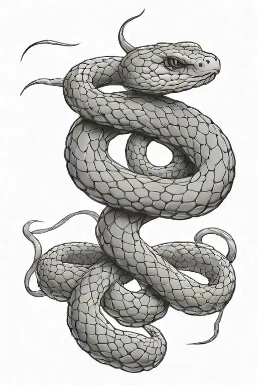 Snake Wrapped Tightly