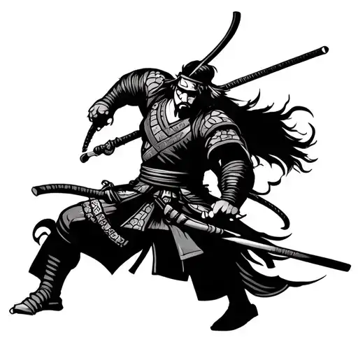 Japanese Samurai Warrior