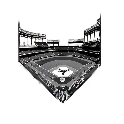 Los Angeles Dodgers Stadium Outter Forearm