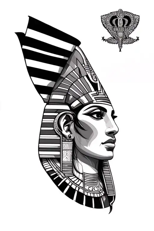 Egypt And Uae Sleeve Tattoo Featuring