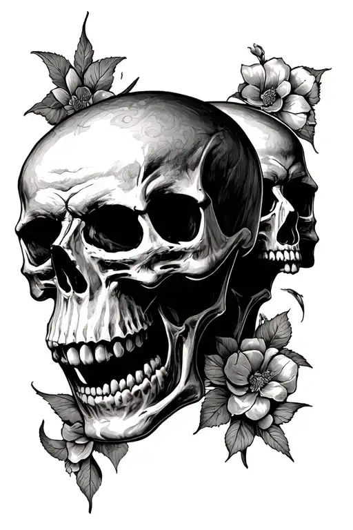 Three Skull See Hear Speak