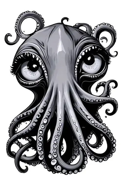 Octopus Eyes Surrounded