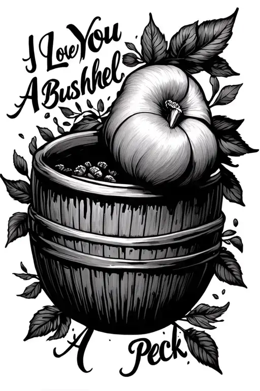I Love You A Bushel And A Peck