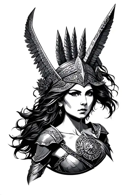 Valkyrie Warrior Woman