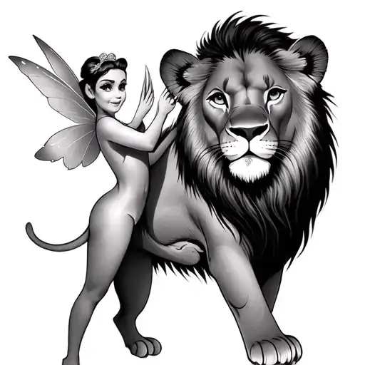 Tinkerbell With Lioness