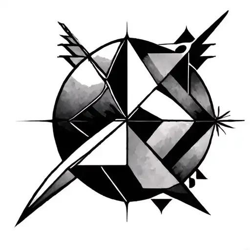 Geometry Tattoo Design