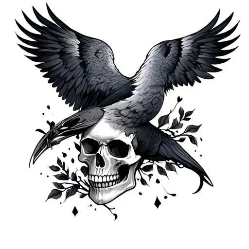 Bird And Skull