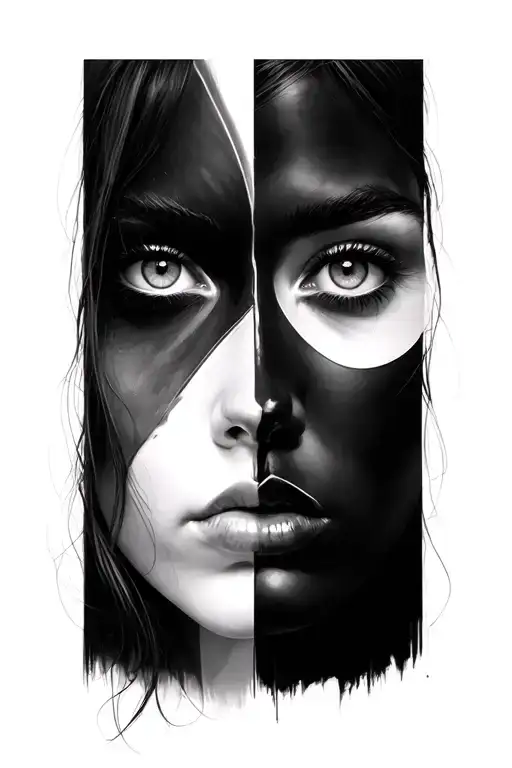 Face Split Same Face