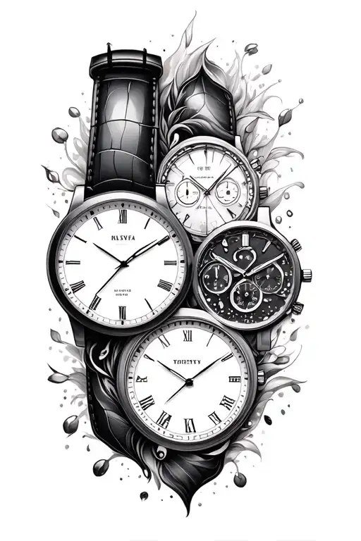 Watches Merging Together