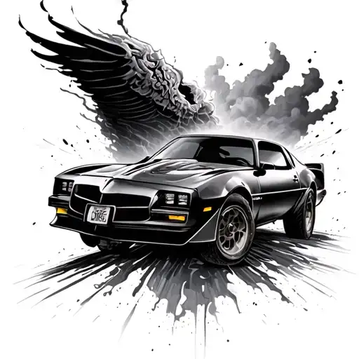 Trans Am Running From Tornado