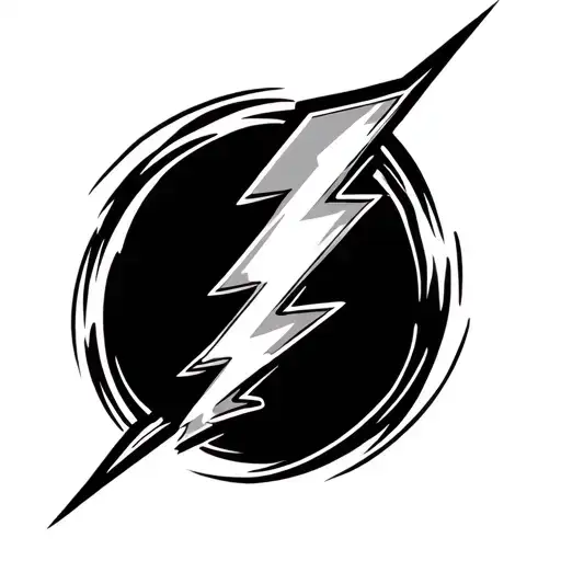 Single Bolt Of Lightning