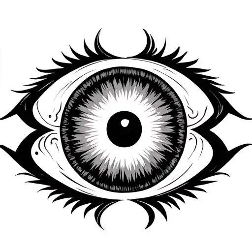Evil Eye Symbol Integrated