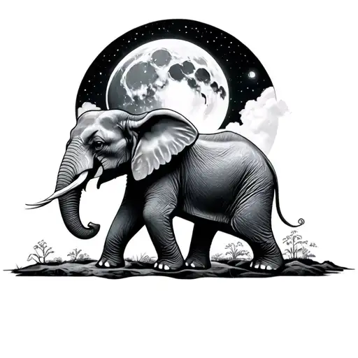 Elephant Moon