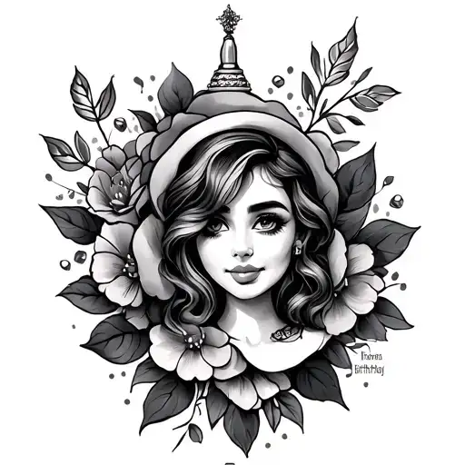 Birthday Tattoo For Sister