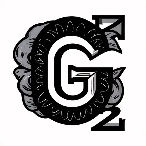 Letter G With Number 22