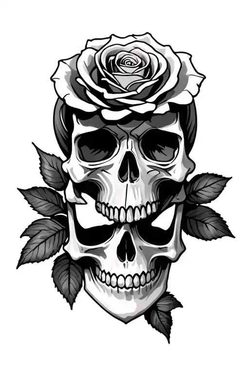 Rose Skull