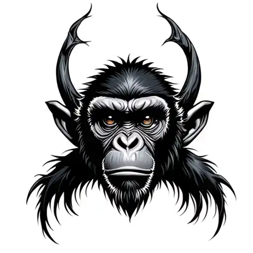 Evil Demon Monkey