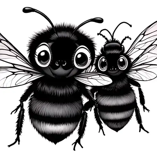 Girly Bee Best Friends