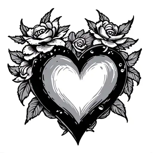 Sailor Jerry Style Heart