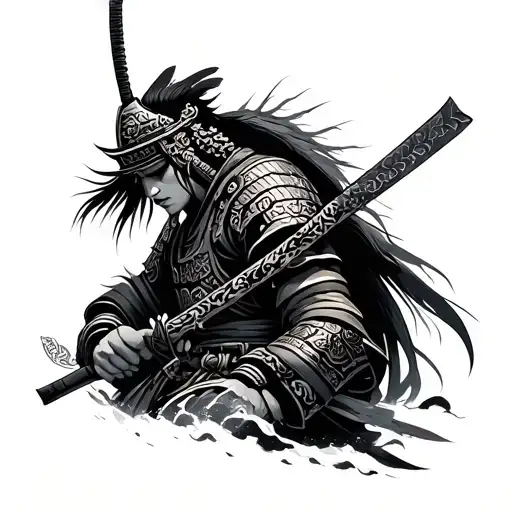 The Japanese Warrior Tatto
