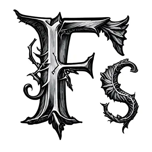 Harry Potter Themed Letter F