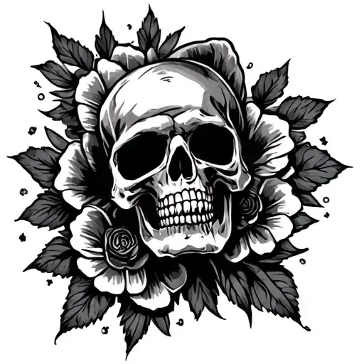 Guns N Roses Old School Tatto Style