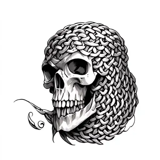 Chain Mail Tattoo Using