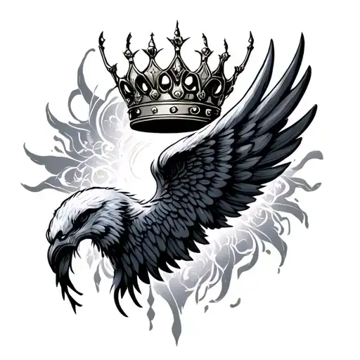 Spiritual Power Wings Crown