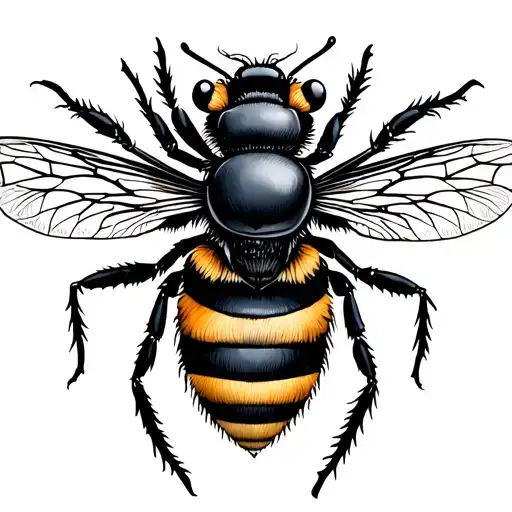 Bee Art Nouveau Patterns