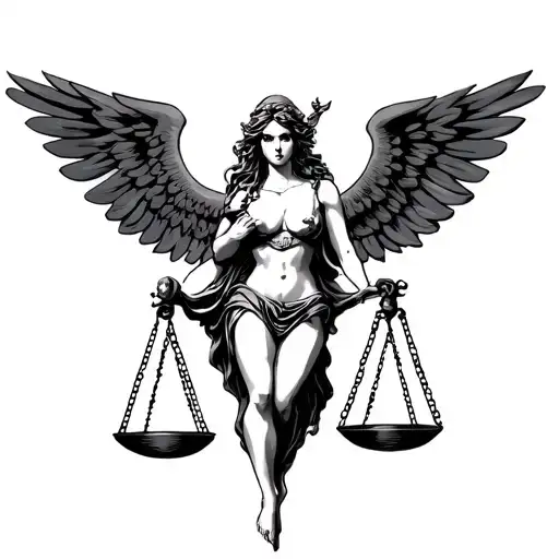Nsfw Lady Justice