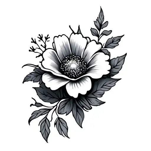 Bow And Flower