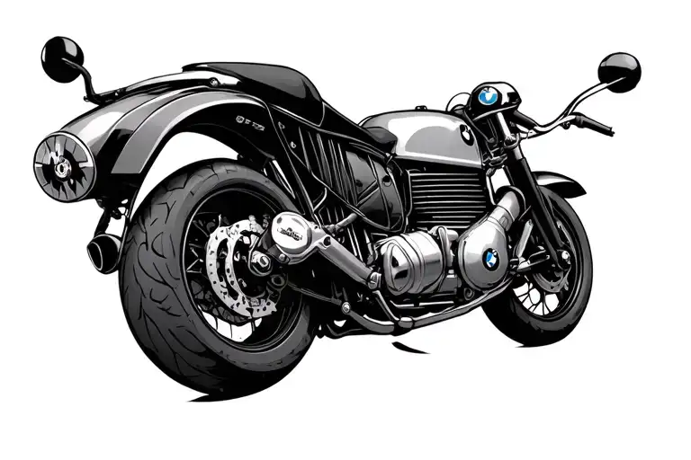 Gothic Bmw Motorcycle Boxer Engine