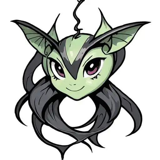 Celebi Tattoo Featuring