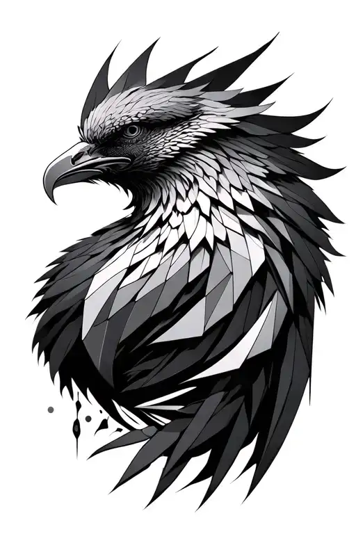 Phoenix Geometrical And Minimalistic