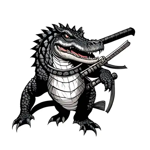 Alligator Samurai