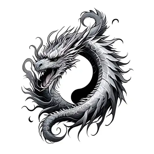 Yin Yang Dragon