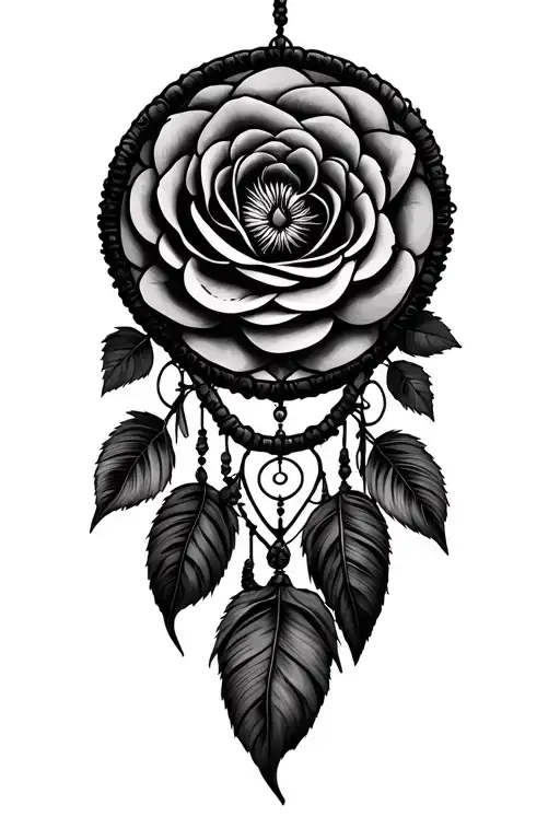 Roses Dream Catcher