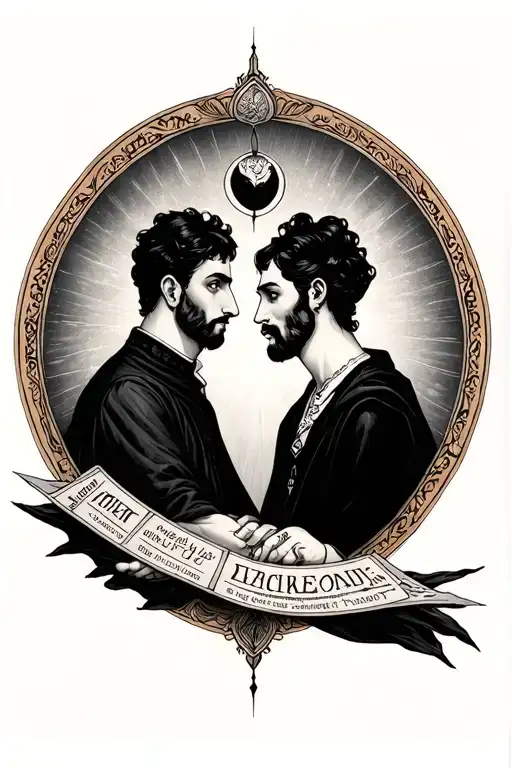 Tarot Lovers Men