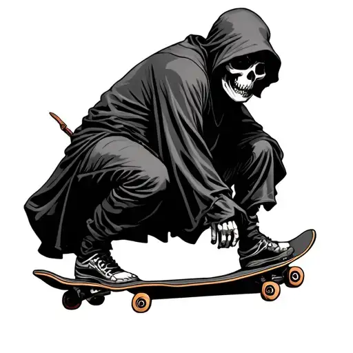 Grim Reaper Skateboarding