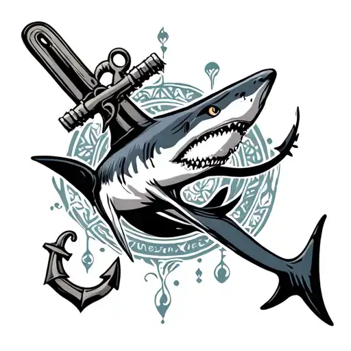 Shark And Anchor