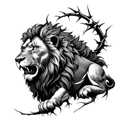 Lions With Thorns