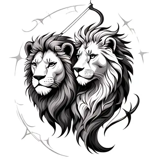 Leo And Sagittarius Joined Together