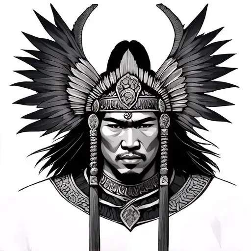 Filipino Warrior Wearing Kandora