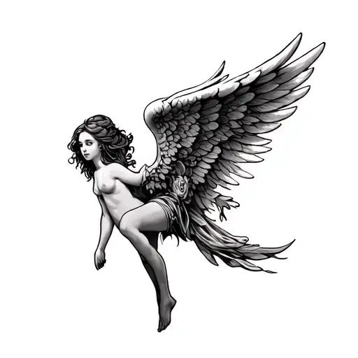 Reliant Robbin With Angel Wings